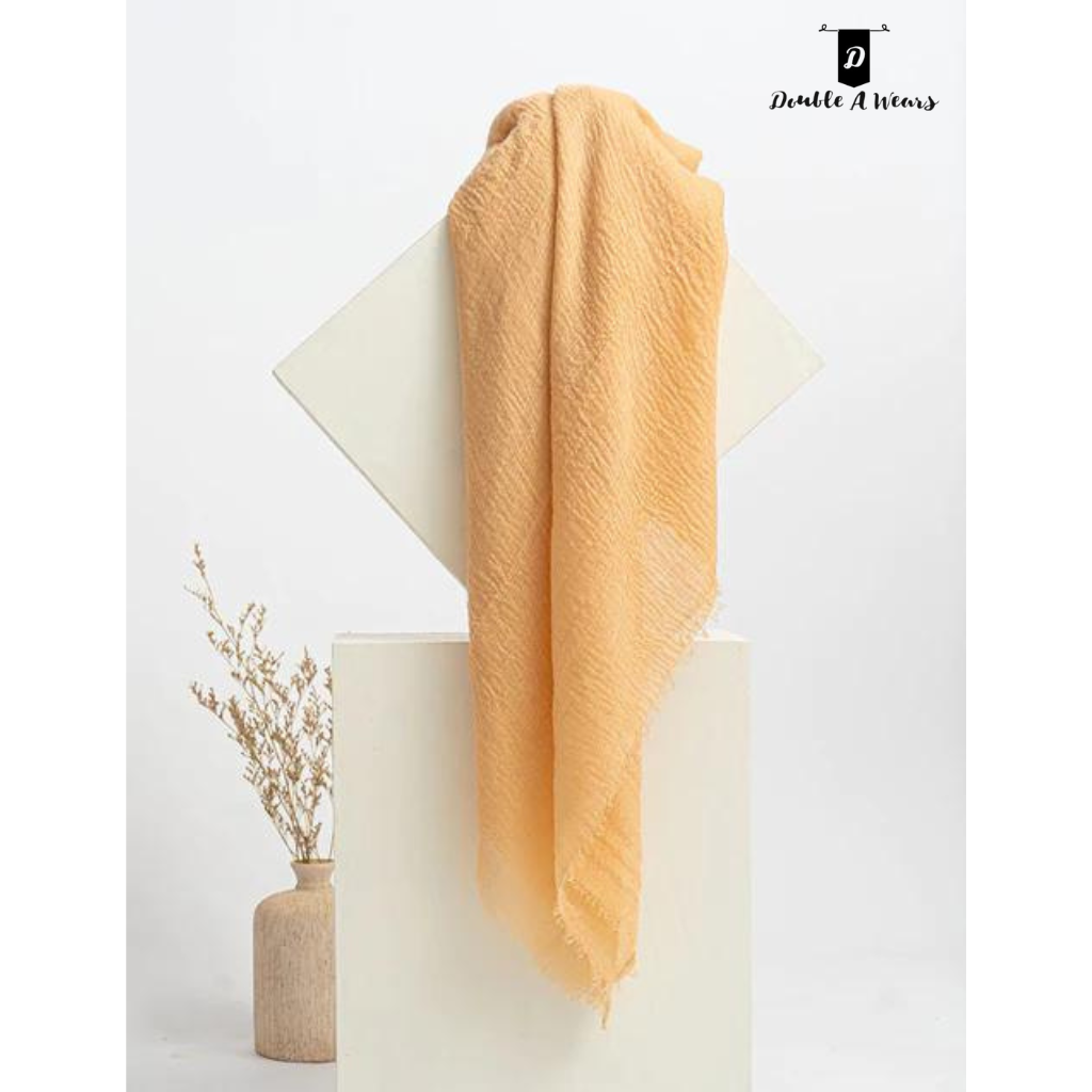 Crimps Hijab - Beige