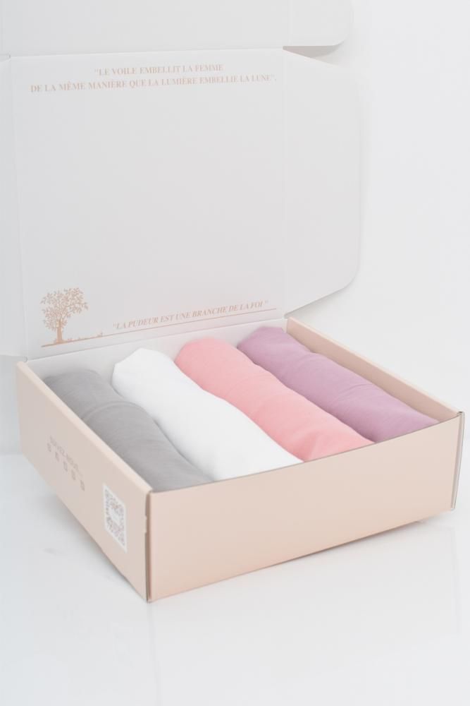Pack of 4 HIJABS BUNDLE (Baby Box)