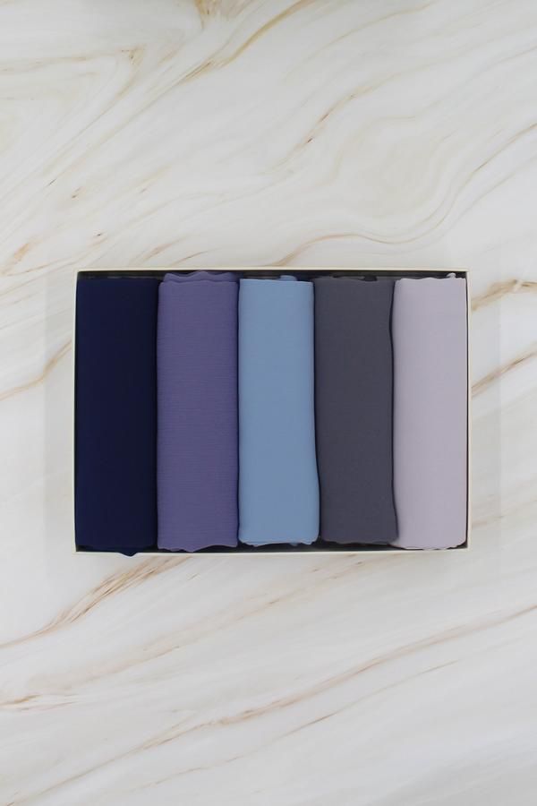 Pack of 5 HIJABS BUNDLE (Iris)
