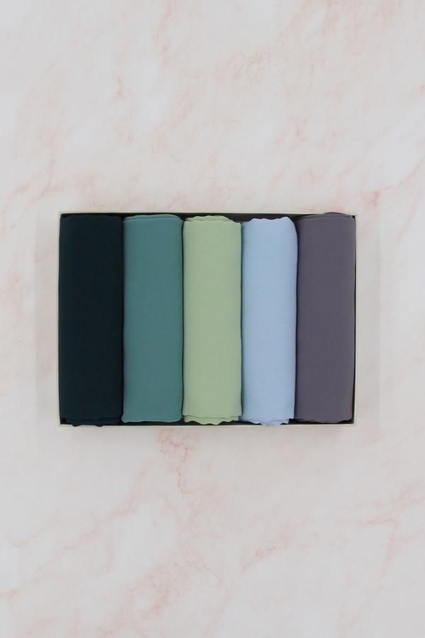 Pack of 5 HIJABS BUNDLE (Poppy)