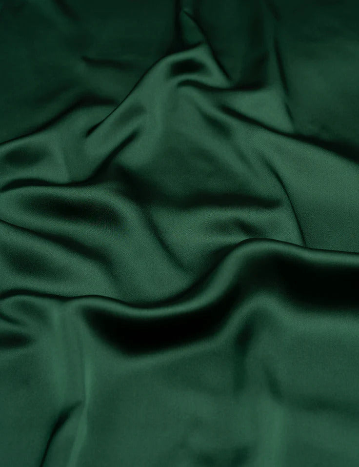 Stain Silk Hijab/Stoler - Green