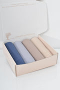 Pack of 4 HIJABS BUNDLE (Solid Sugar)