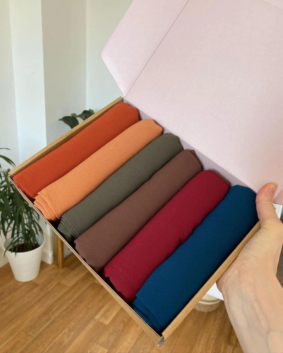 Pack of 6 HIJABS BUNDLE (The Earth & Ember Edit)