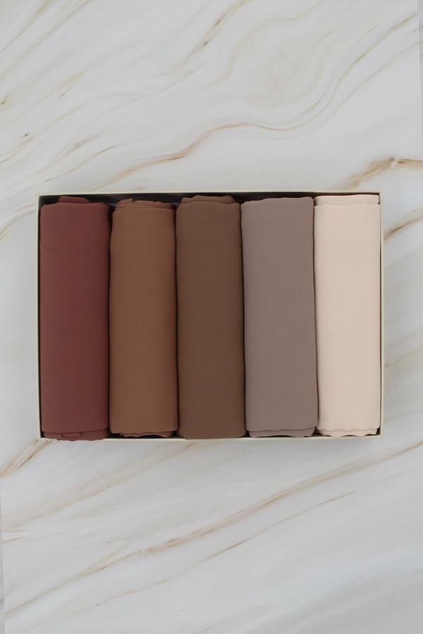 Pack of 5 HIJABS BUNDLE (Tulip)