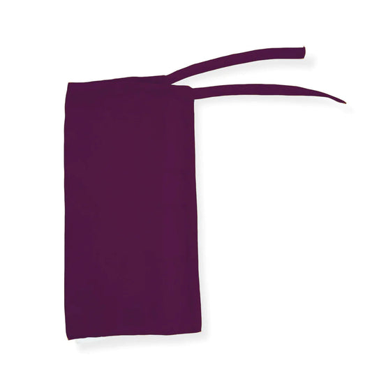 Tie Back niqab - Maroon