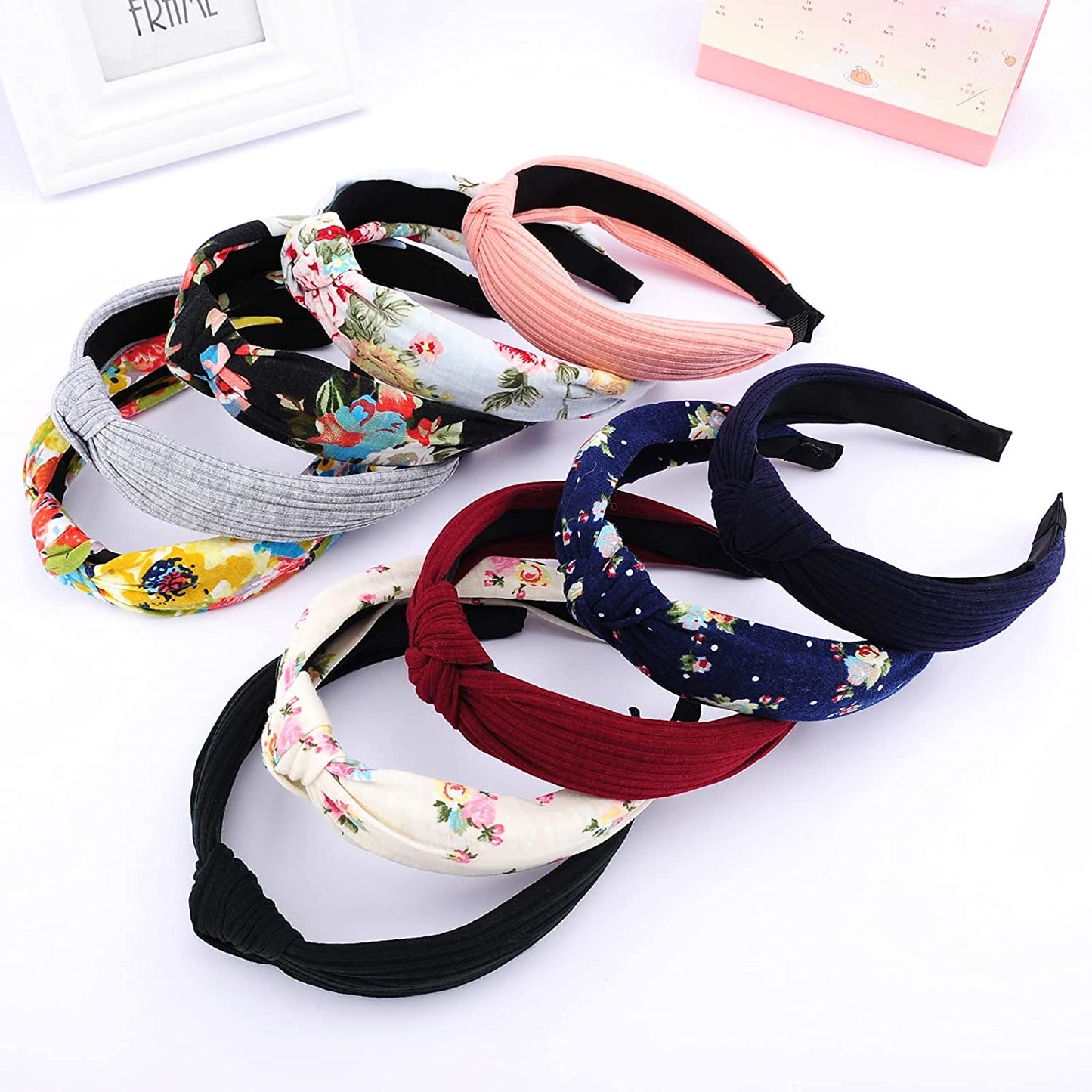 PRINTED KNOT TURBAN HAIRBAND - BY DOUBLE A WEARS