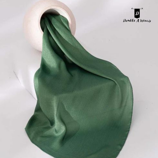 Essential Silk Stoler - Forest Green